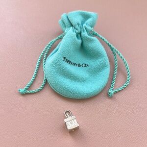 Tiffany & Co. Silver Atlas Cube Charm